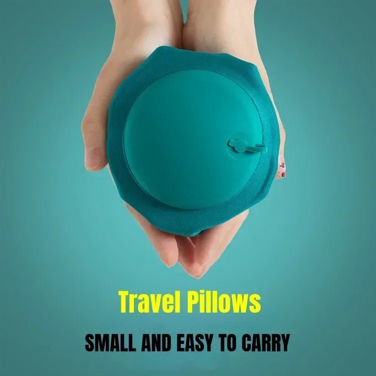 Oreiller cervical gonflable portable 2025, idéal pour voyages et camping - Zone shopping