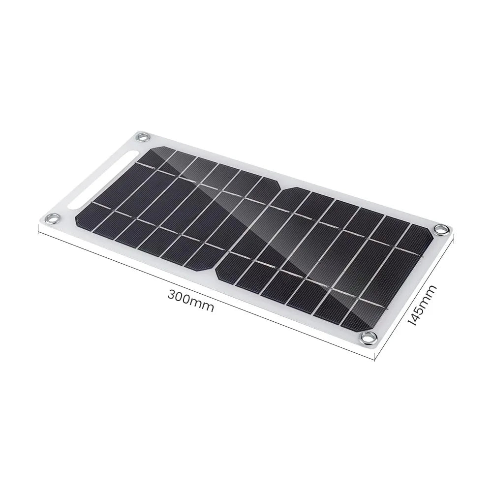 Panneau Solaire Étanche 5 - 35W USB - Idéal pour Camping et Randonnée - Zone shopping
