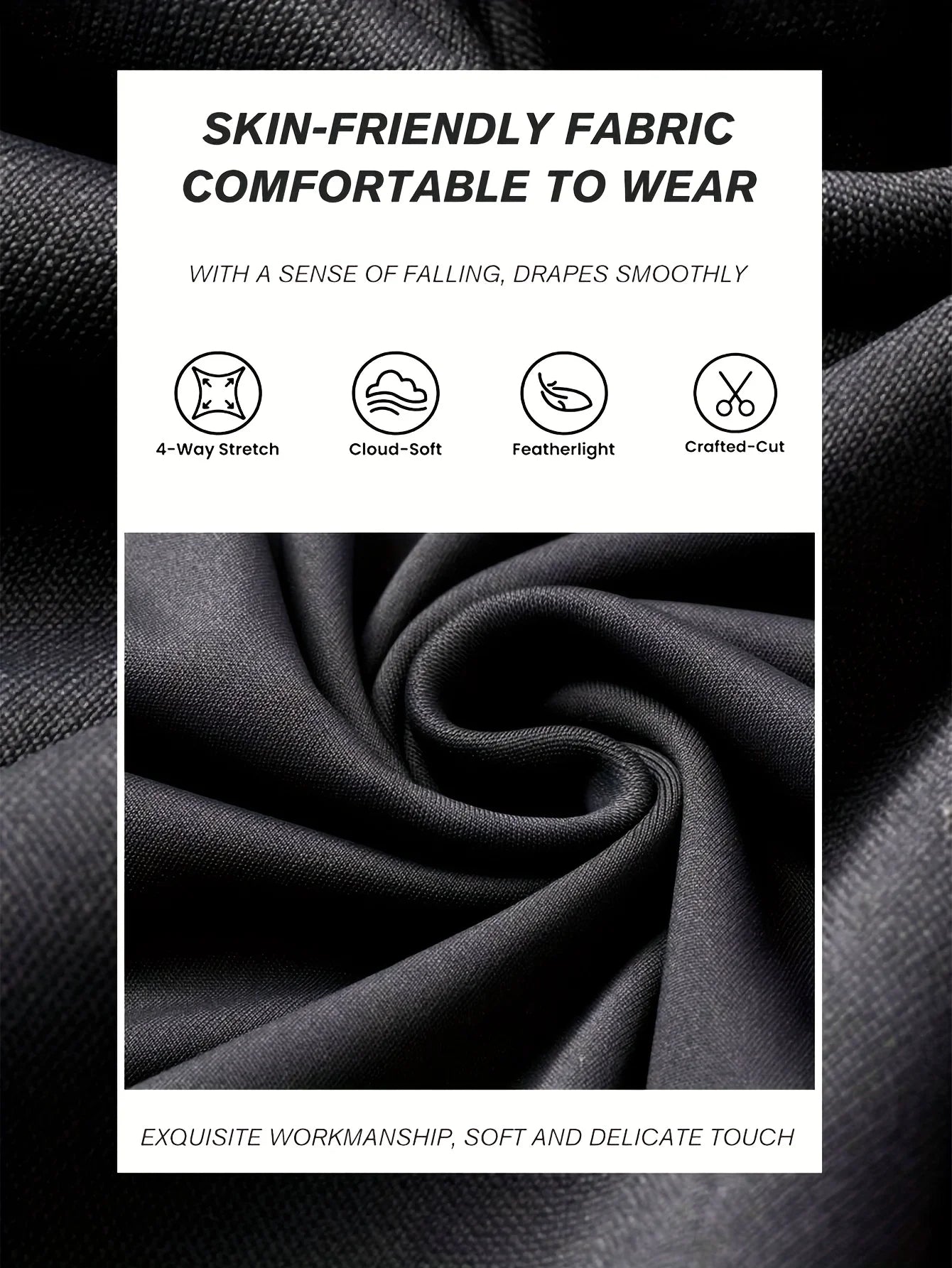 Pantalon évasé moulant taille haute pour femmes, pantalon noir long à jambes fines, pantalon fin à jambes larges pour femmes minces, printemps et été - Zone shopping
