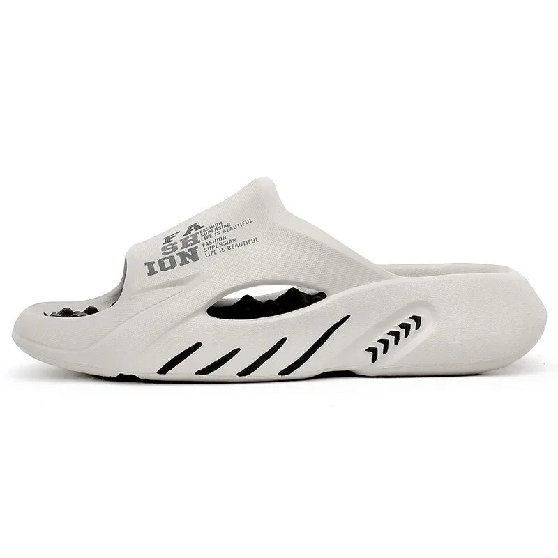 Pantoufles Sport Homme Coco - Sandales Plates Respirantes Été - Zone shopping