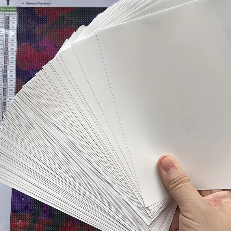 Papier anti - poussière et anti - taches pour peinture au diamant - 20 pcs - Zone shopping