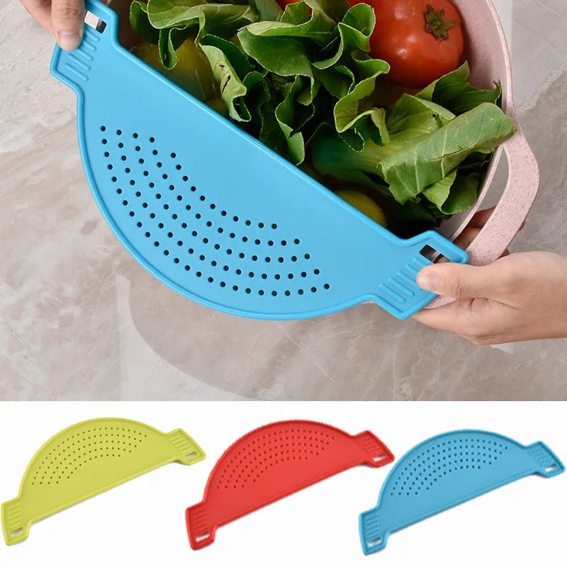 Passoire en plastique pratique pour pâtes et spaghetti - Cuisine facile - Zone shopping