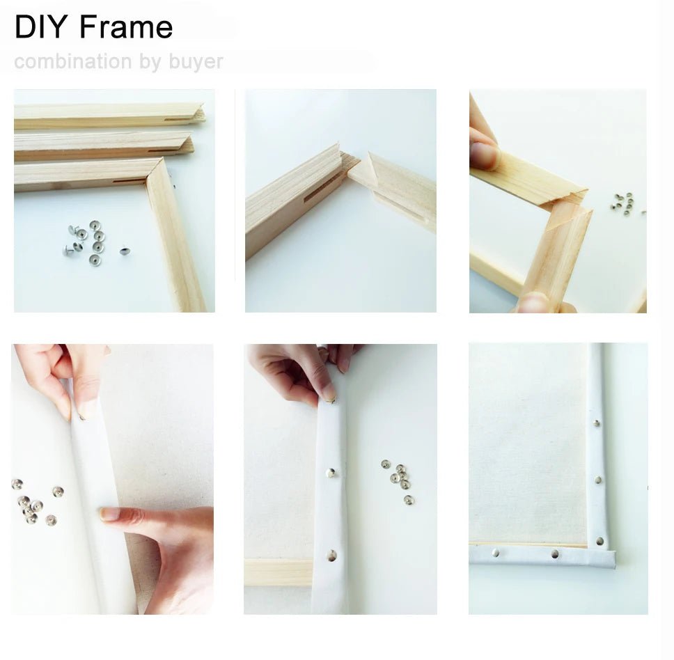Peinture par Numéros Élégant Éléphant Mignon - DIY Décor Intérieur - Zone shopping