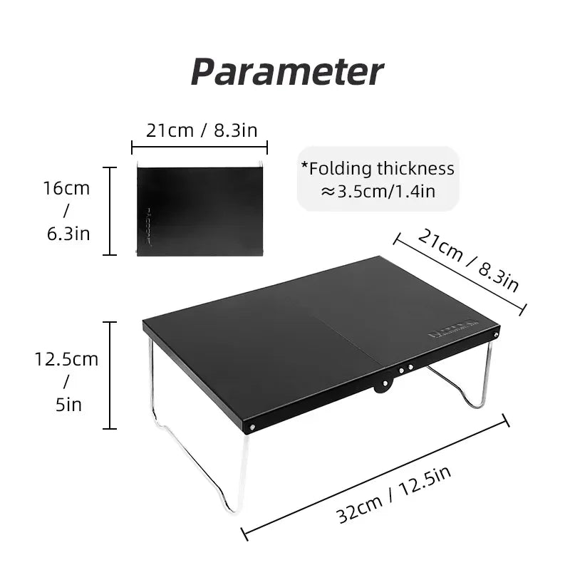 Petite table pliante portable ultralégère, table de pique - nique, table basse, camping, randonnée en plein air, nouveau NW - Zone shopping