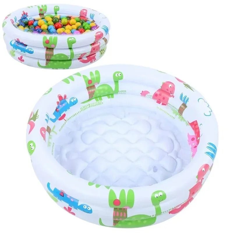 Piscine gonflable bébé, jeu d'océan, baignoire dinosaure portable - Zone shopping