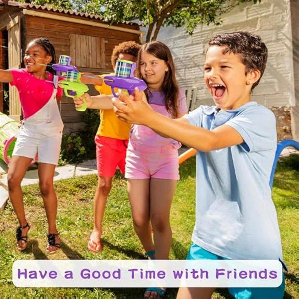 Pistolet à disque en mousse pour enfants - Jeu interactif extérieur - Zone shopping