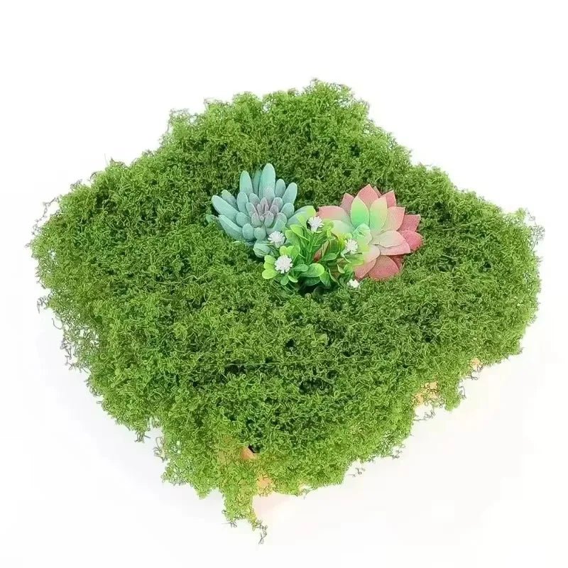 Plantes vertes artificielles 500g - Mousse éternelle décorative - Zone shopping