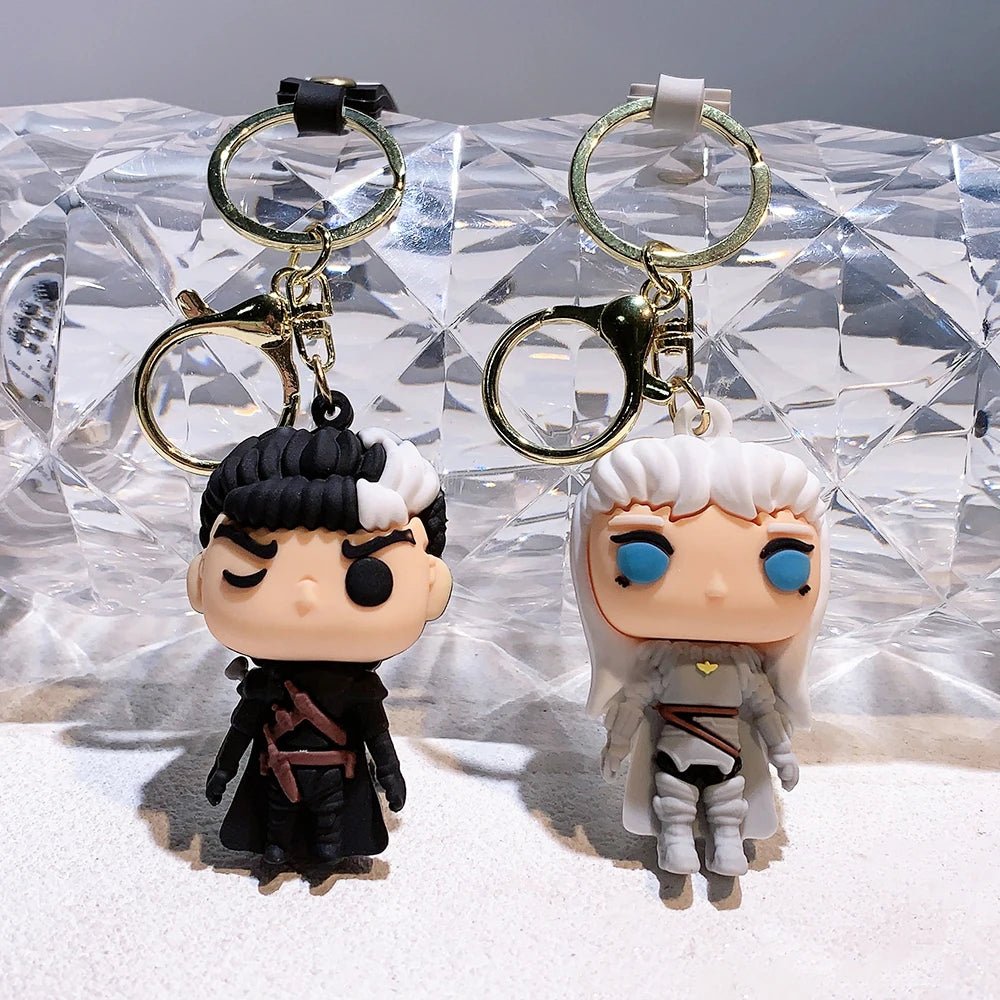 Porte - clés Anime Berserk Guts Griffith - Poupée mignonne - Zone shopping