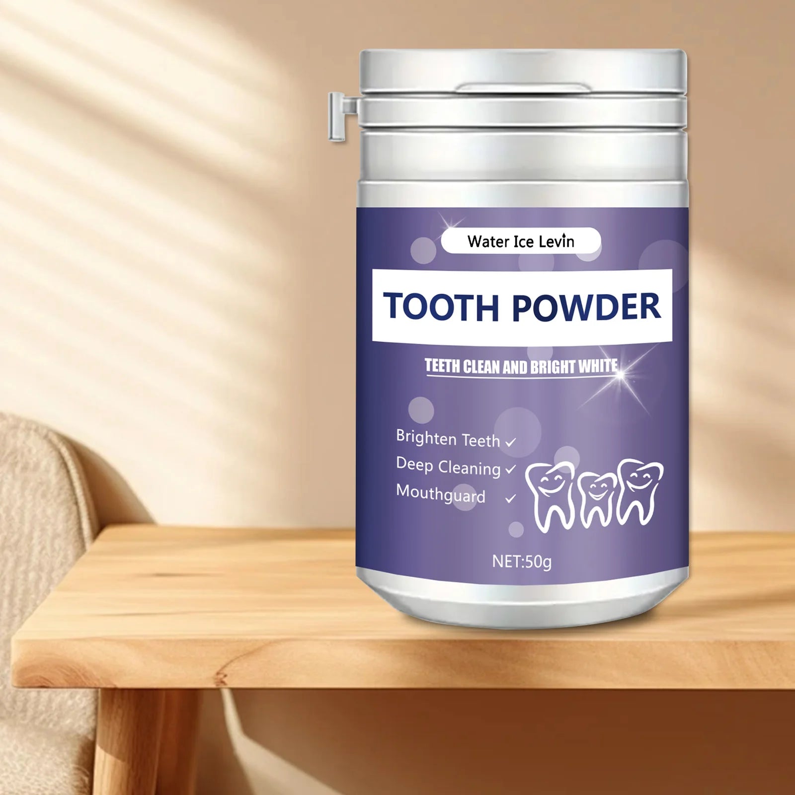 Poudre de dents de perle : haleine fraîche et nettoyage efficace - Zone shopping
