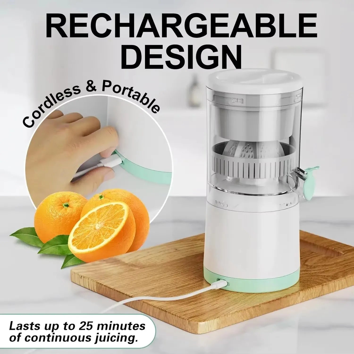Presse - agrumes électrique portable USB, multifonction et automatique - Zone shopping