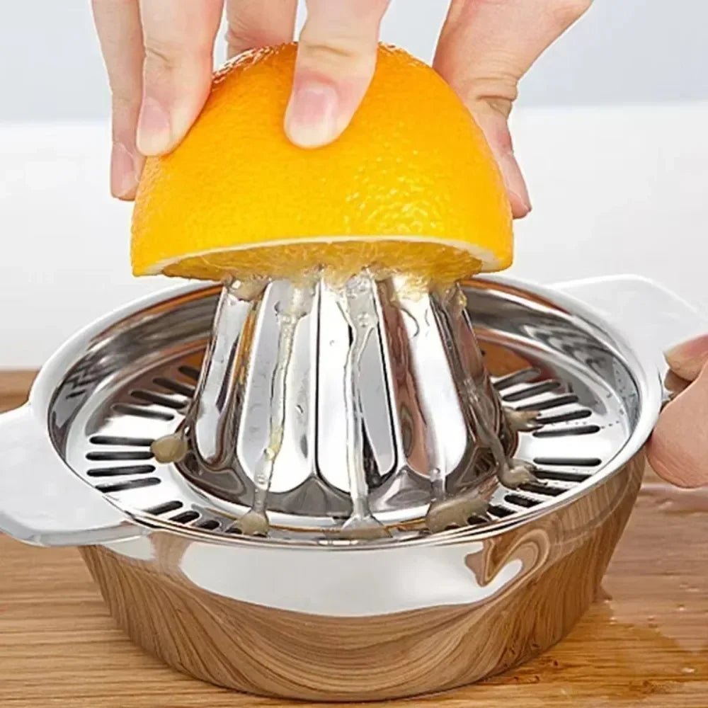 Presse - agrumes manuel inox 304, petit presse - fruits créatif - Zone shopping