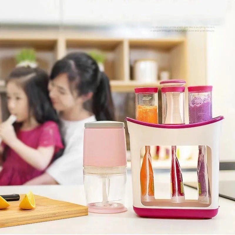 Presse - purée manuel pour bébés | Sac de stockage alimentaire - Zone shopping