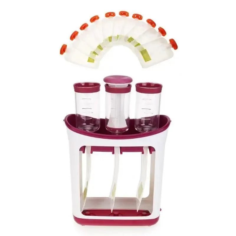 Presse - purée manuel pour bébés | Sac de stockage alimentaire - Zone shopping
