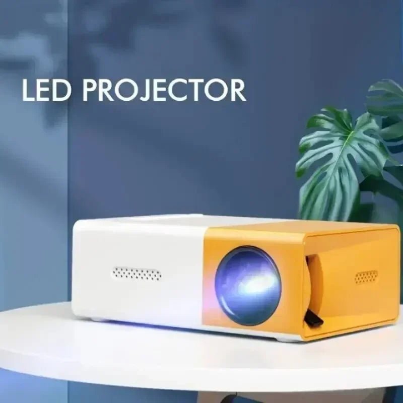 Projecteur YG300 Mini Portable 4K 1080P, Cinéma 3D LED, Smart TV - Zone shopping