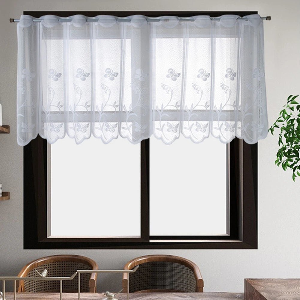 Rideaux en tulle et dentelle pour fêtes et décoration élégante - Zone shopping