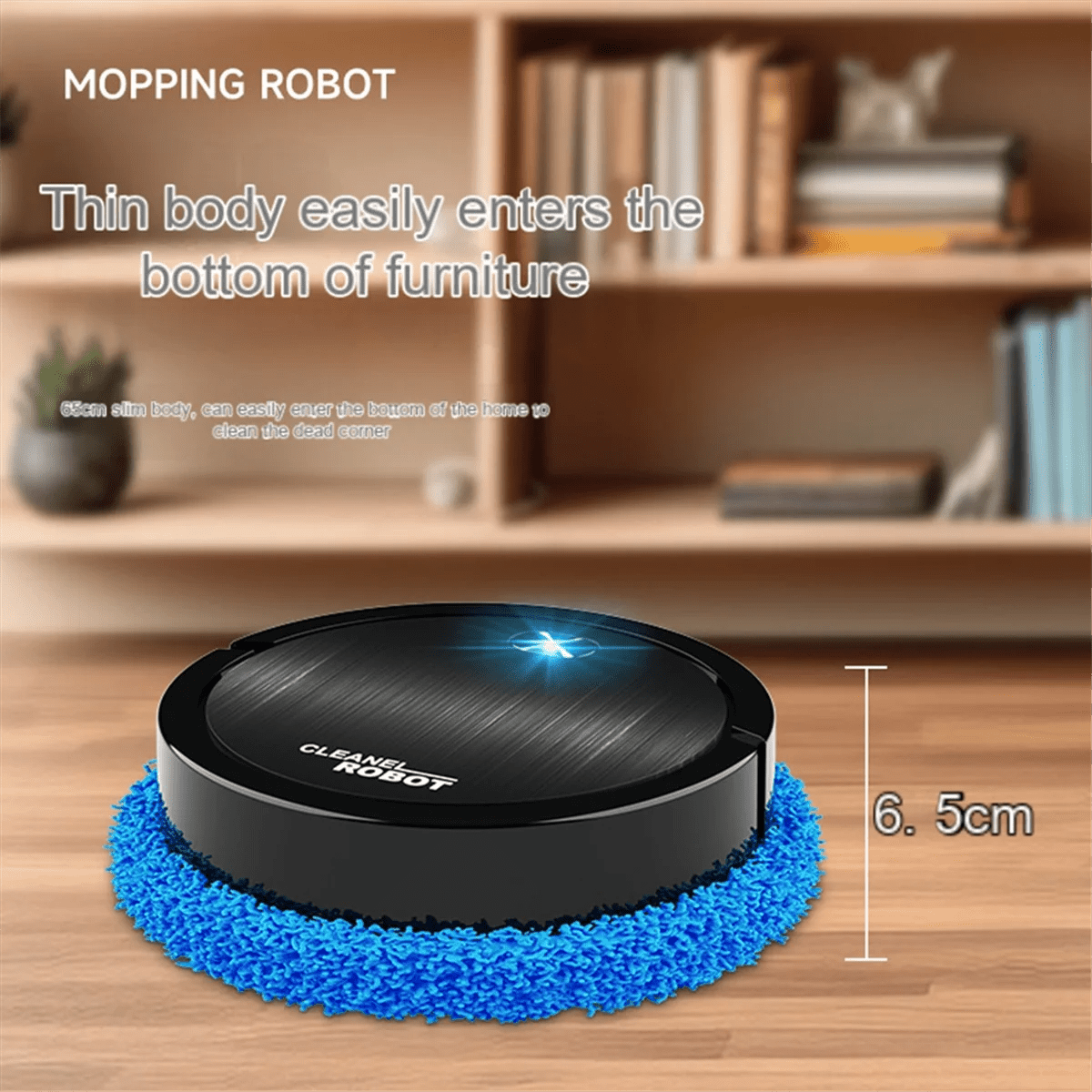 Robot de nettoyage intelligent portable pour maison - Aspirateur B - Zone shopping