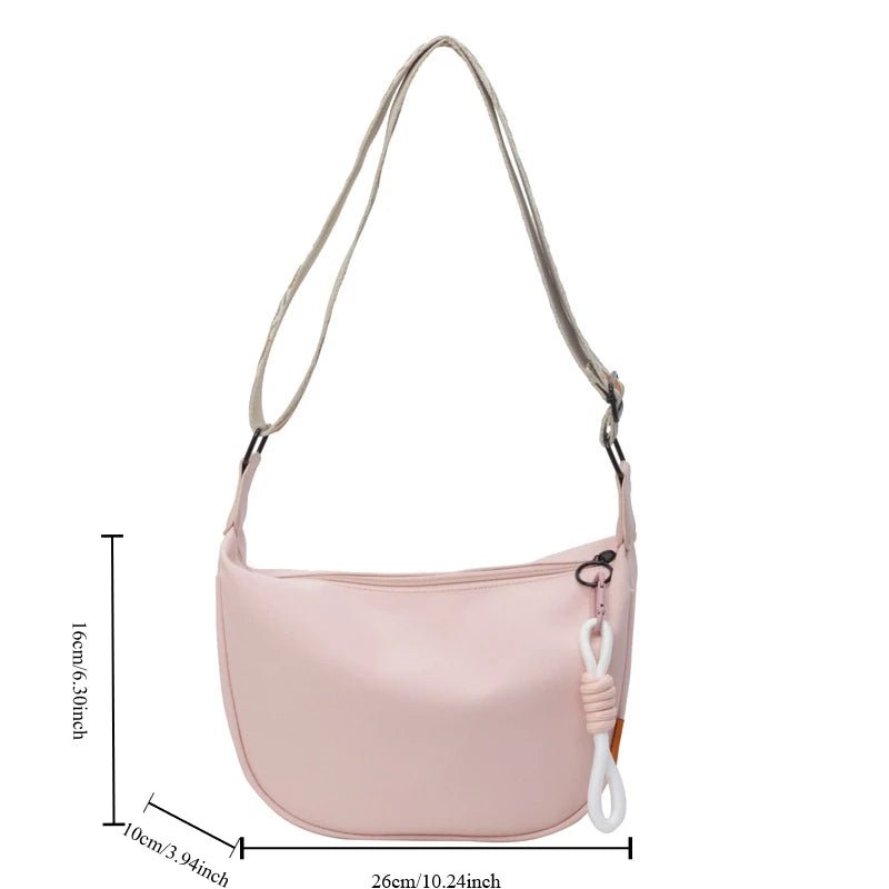 Sac à bandoulière en toile tendance printemps été pour femmes - Zone shopping