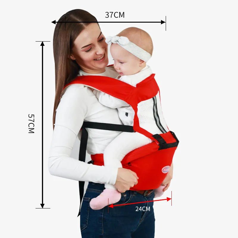 Sac à dos porte - bébé ergonomique 0 - 48 mois avec siège de hanche - Zone shopping