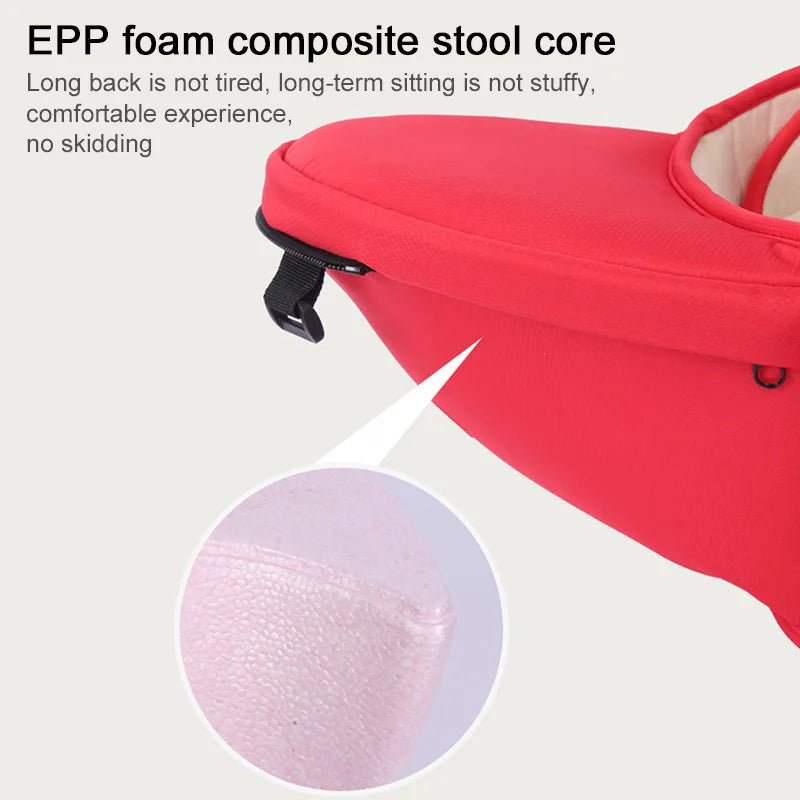 Sac à dos porte - bébé ergonomique 0 - 48 mois avec siège de hanche - Zone shopping