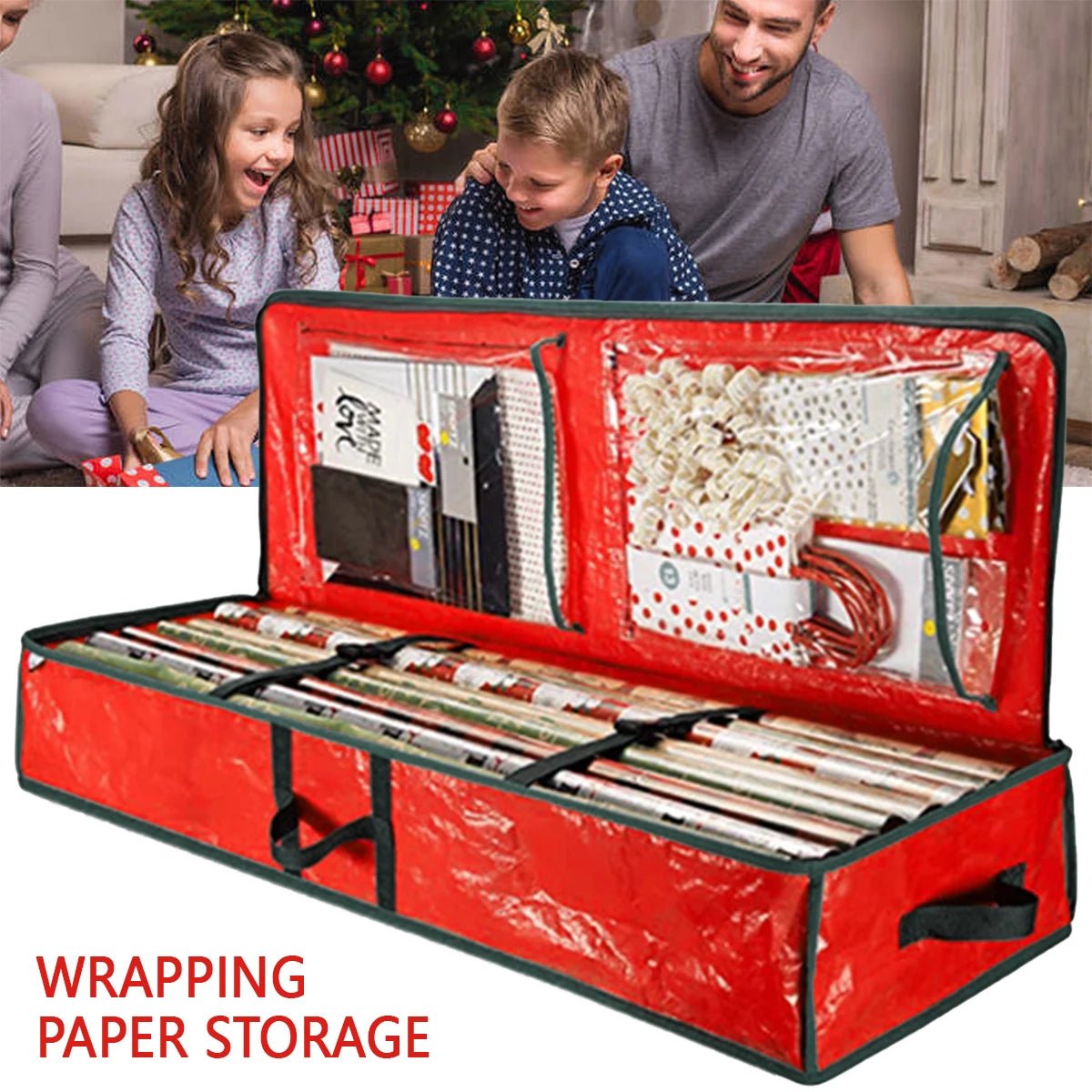 Sac de rangement rond étanche pour cadeaux de Noël, Foy renforcé - Zone shopping