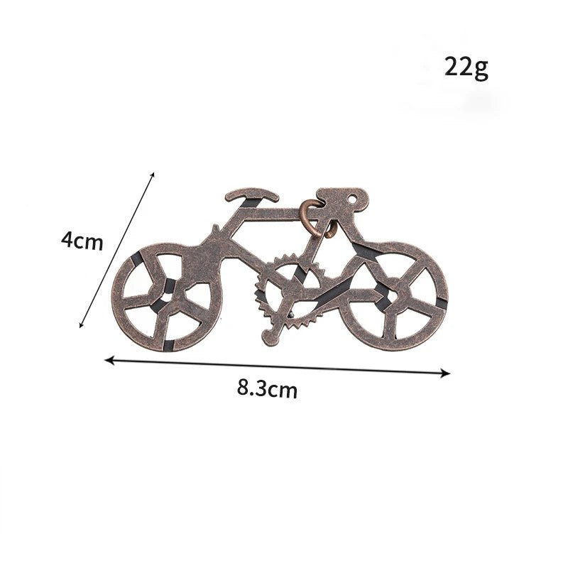 Serrure Puzzle IQ métal - Casse - tête magique pour tous âges - Zone shopping