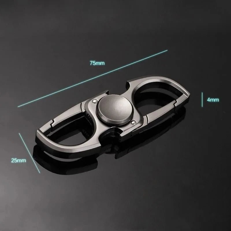Spinner Multifonctionnel Ketchain : Jouet, Porte - Clés, Ouvre - Bouteille - Zone shopping