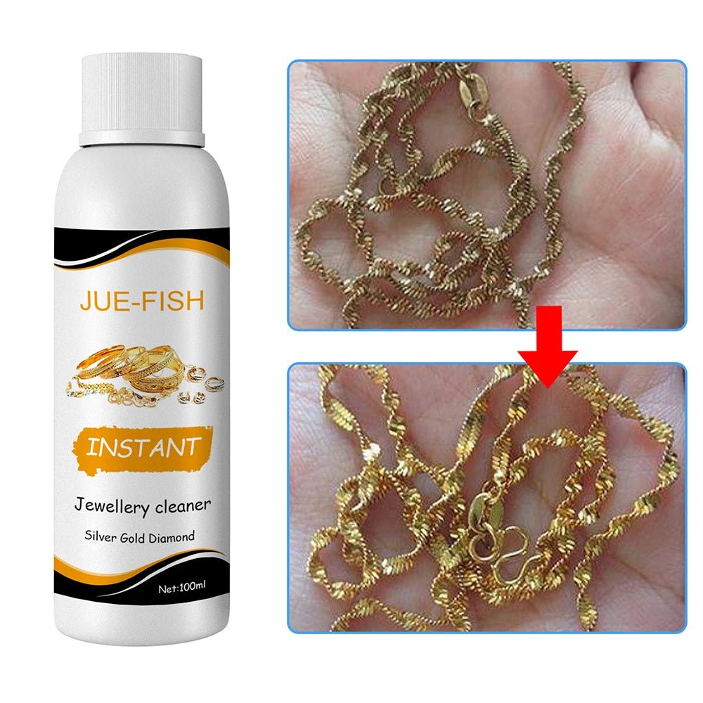 Spray nettoyant bijoux en argent 100ml - Polissage multifonction - Zone shopping