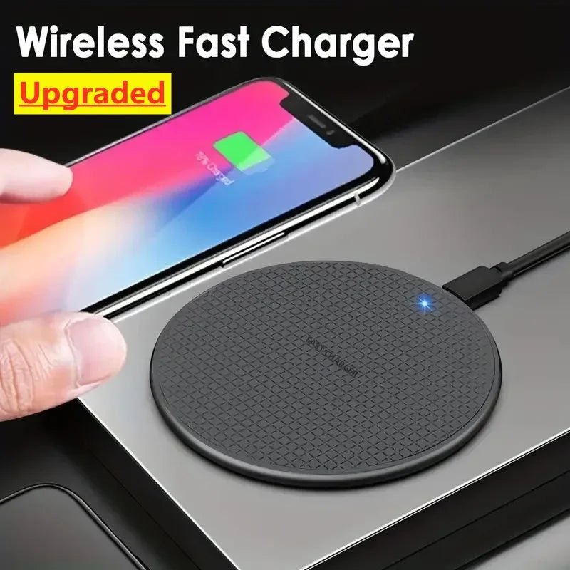 Support de chargeur sans fil 10W pour iPhone et Samsung - Charge rapide - Zone shopping