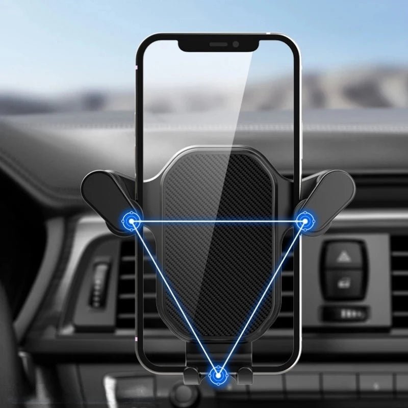 Support de téléphone de voiture universel par gravité - iPhone, Samsung - Zone shopping