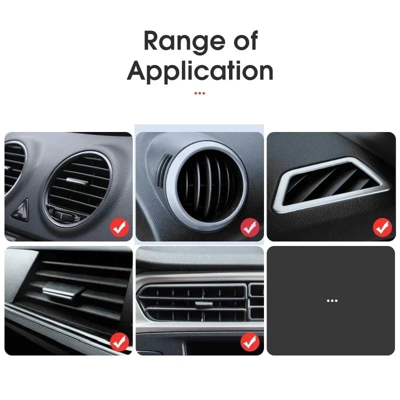 Support de téléphone universel pour voiture - Clip de montage ABS - Zone shopping
