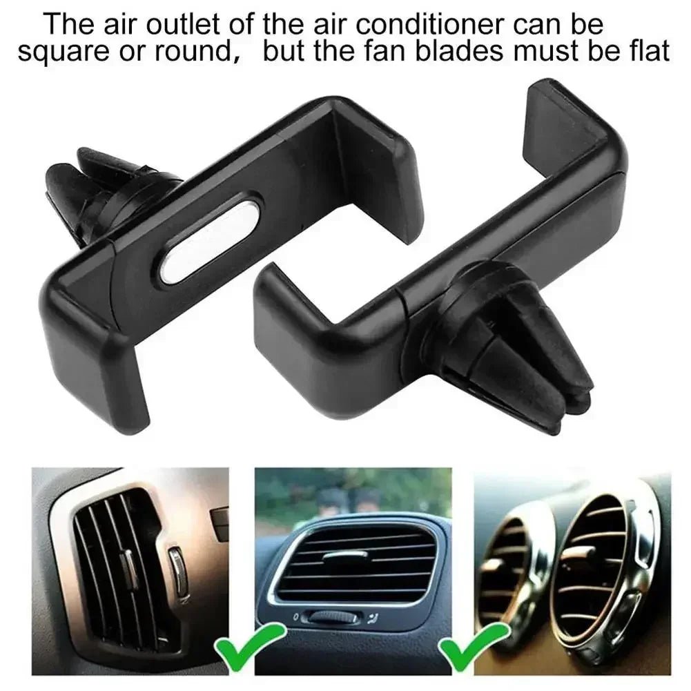 Support de téléphone universel pour voiture - Clip de montage ABS - Zone shopping
