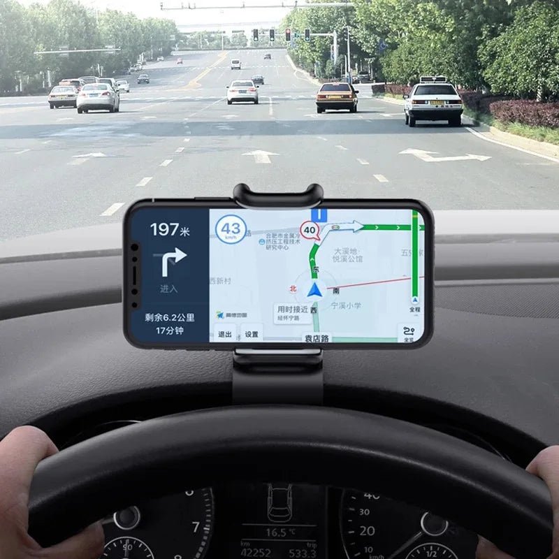 Support de téléphone voiture rotatif 360° - Universel et fixe - Zone shopping