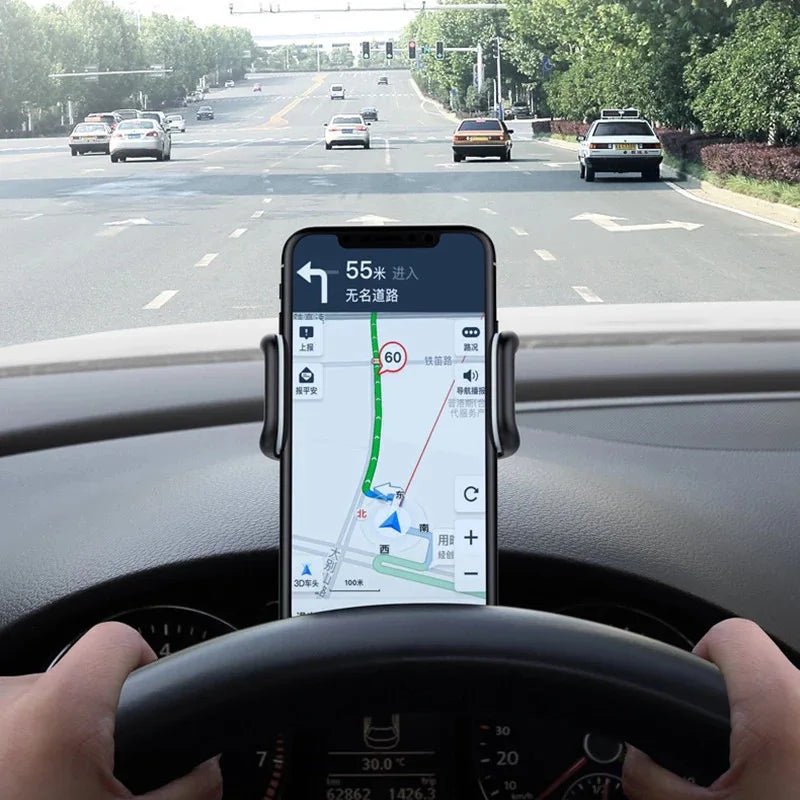 Support de téléphone voiture rotatif 360° - Universel et fixe - Zone shopping