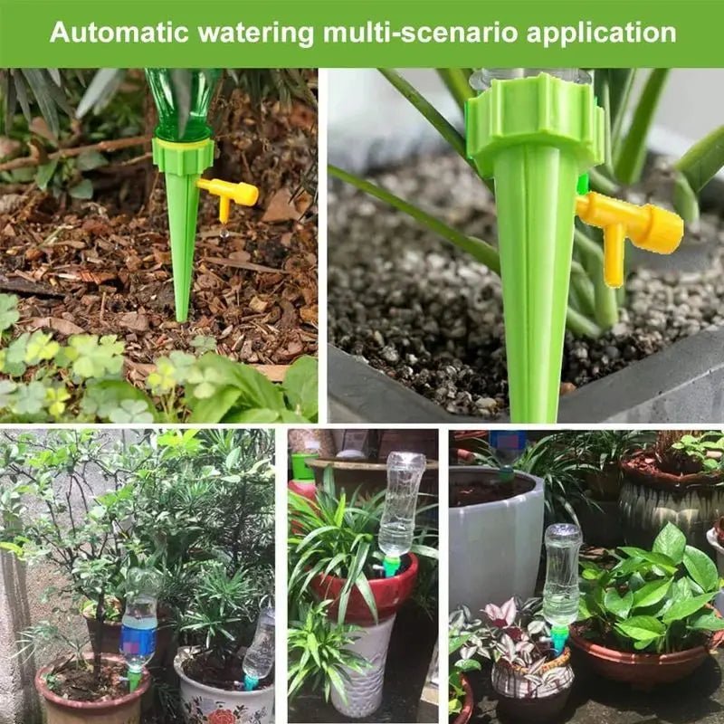 Système d'irrigation goutte - à - goutte automatique, pointe d'arrosage automatique pour plantes à fleurs, serre, jardin, dispositif de goutte - à - goutte automatique réglable - Zone shopping