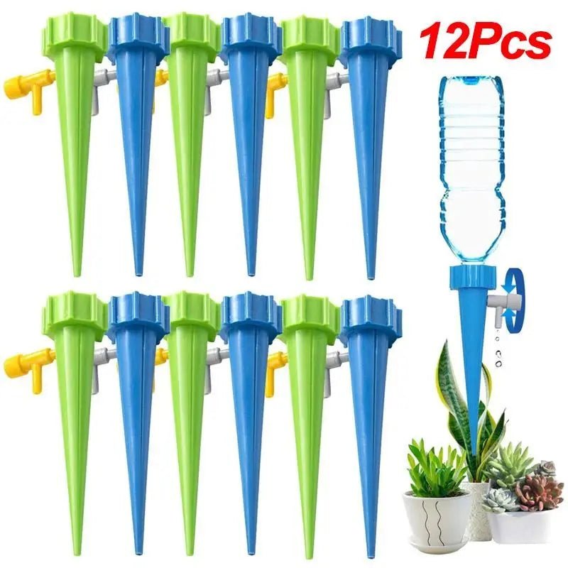 Système d'irrigation goutte - à - goutte automatique, pointe d'arrosage automatique pour plantes à fleurs, serre, jardin, dispositif de goutte - à - goutte automatique réglable - Zone shopping
