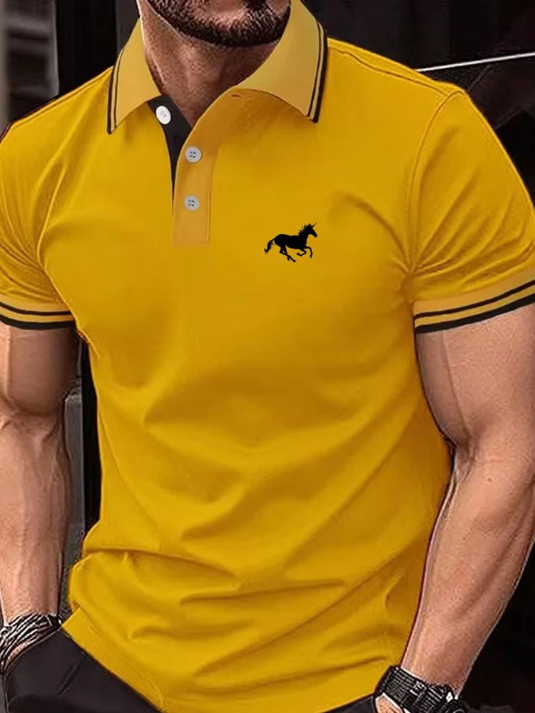 T-shirt Polo homme classique été S - 3XL manches courtes décontracté - Zone shopping