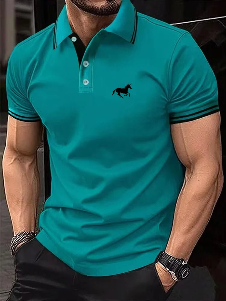 T-shirt Polo homme classique été S - 3XL manches courtes décontracté - Zone shopping