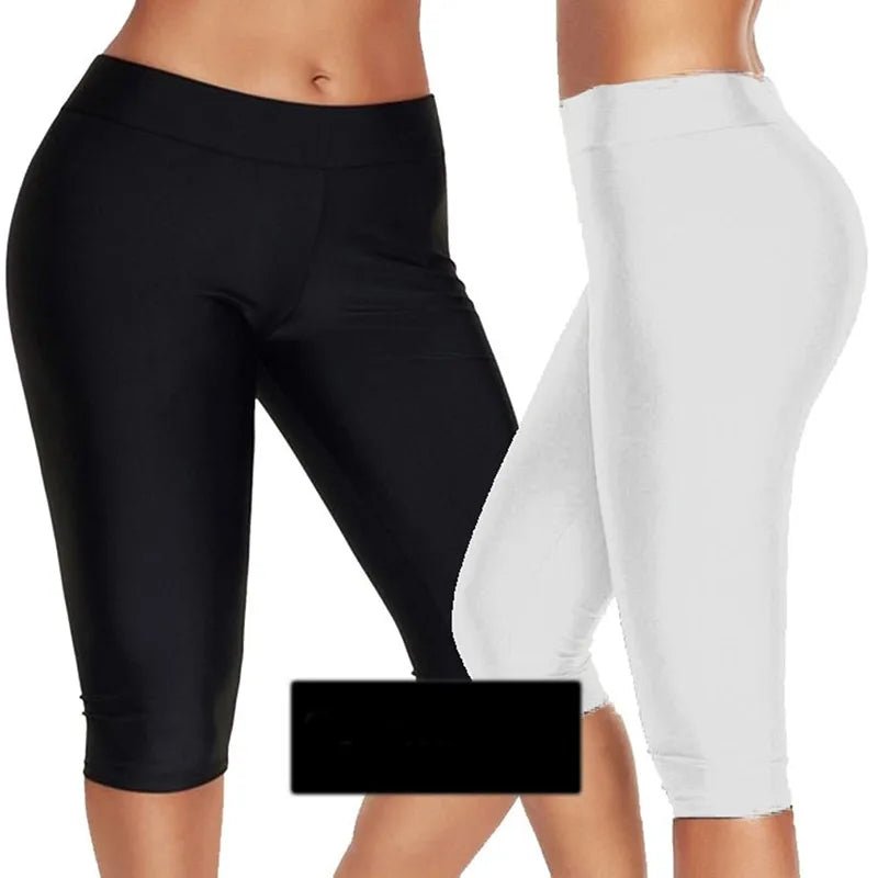 Taille haute Push Up Fitness Leggings culture large ceinture cyclisme Leggings courts entraînement Jogging pour femmes Leggings d'entraînement - Zone shopping