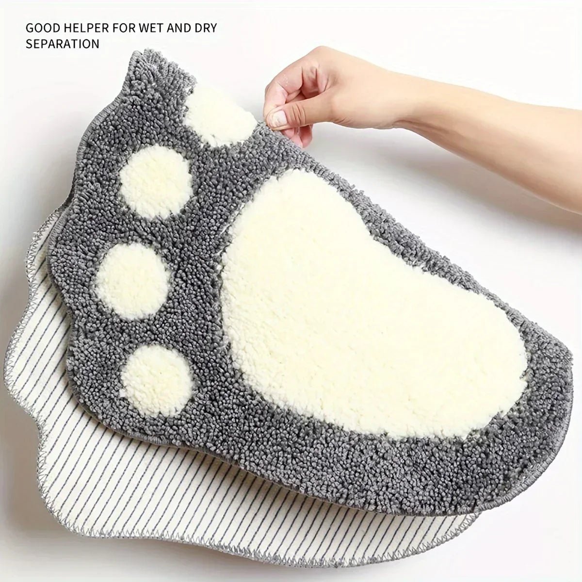Tapis de bain coordonnant ultra - fine, super absorbant et doux 1 pièce - Zone shopping