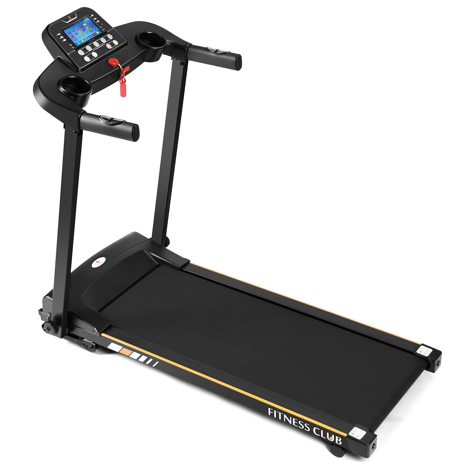 Tapis roulant pliant 2,5 HP pour maison et bureau avec pente - Zone shopping