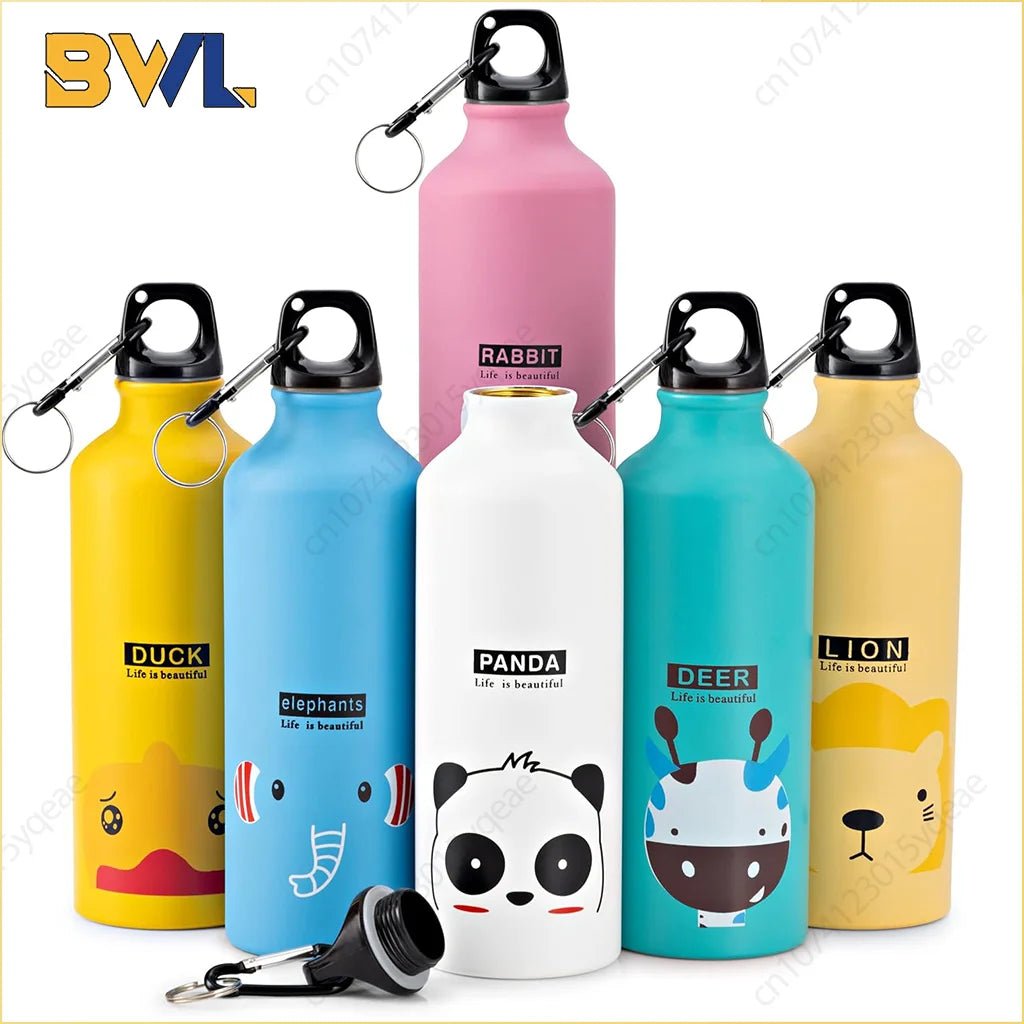 Tasse de sport en aluminium pour enfants, isolée et à dessin animé - Zone shopping