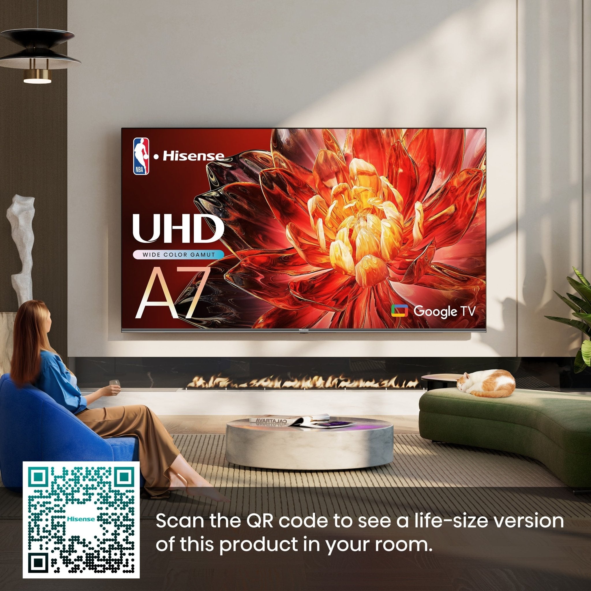 Téléviseur intelligent Hisense 55 pouces A7 4K UHD Dolby Vision HDR - Zone shopping