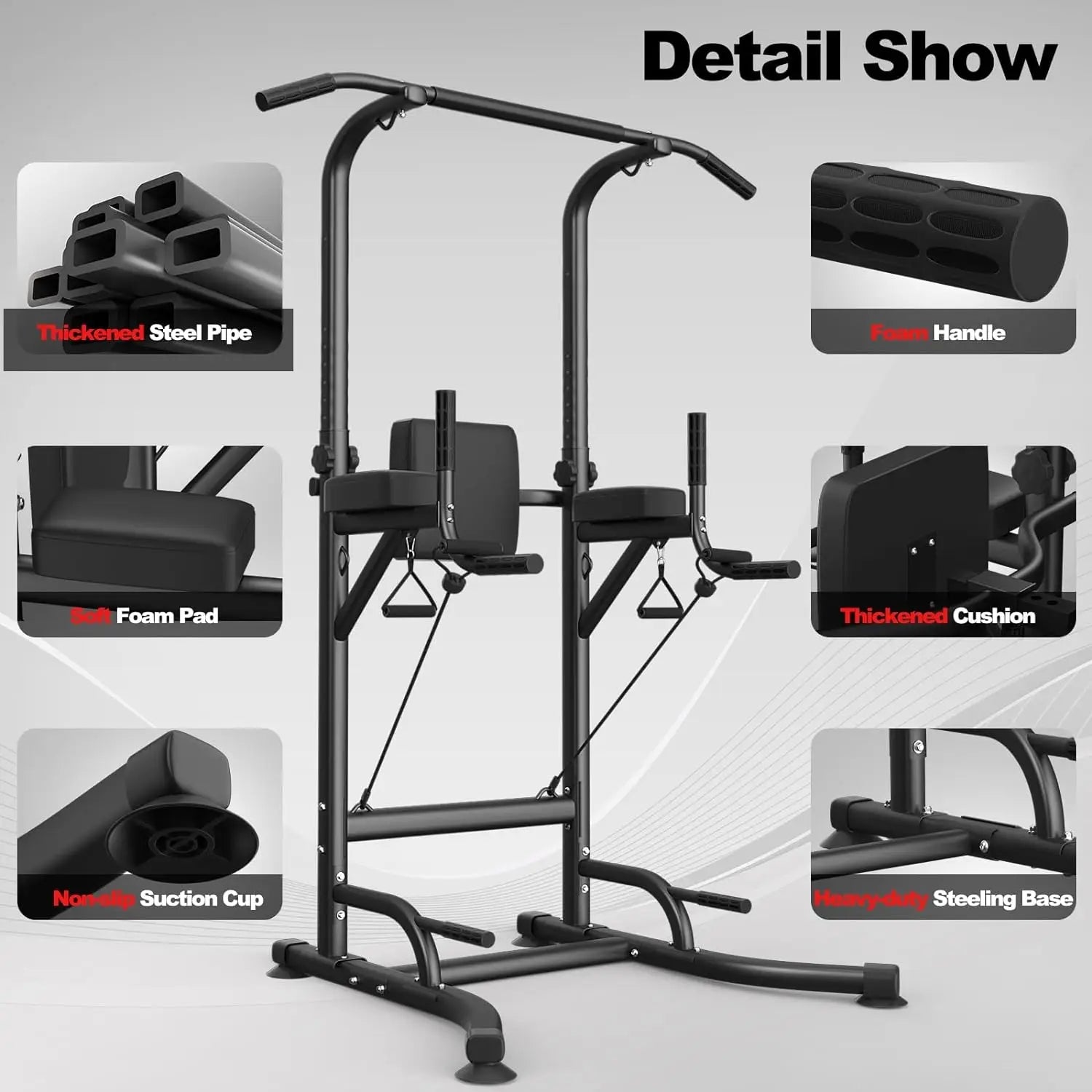 Tour de puissance multifonctionnelle pour musculation à domicile - Zone shopping