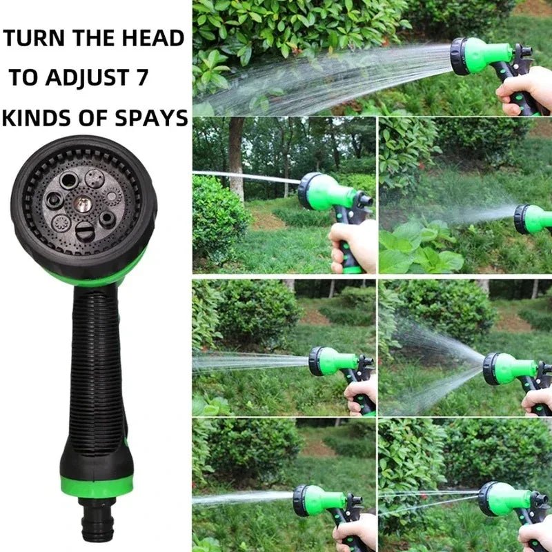 Tuyau d'eau jardin EVA 3/4 avec pulvérisateur 7 fonctions - Zone shopping