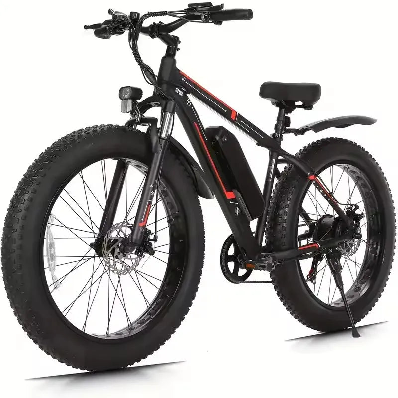Vélo Électrique CF26 1000W, 25 km/h, 48V, Autonomie 80 km - Zone shopping