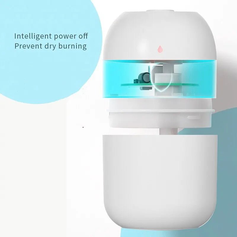 Vente chaude Usb Voiture Mini Aromathérapie Silencieux Humidificateur Led Mini Humidificateur D'air De Bureau Humidificateur - Zone shopping