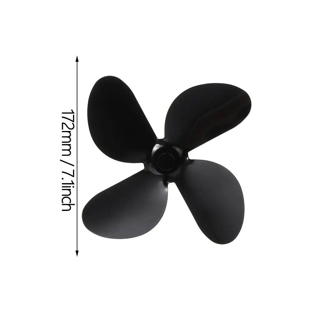 Ventilateur pour poêle à bois - Ensemble 4 pièces cheminée efficace - Zone shopping