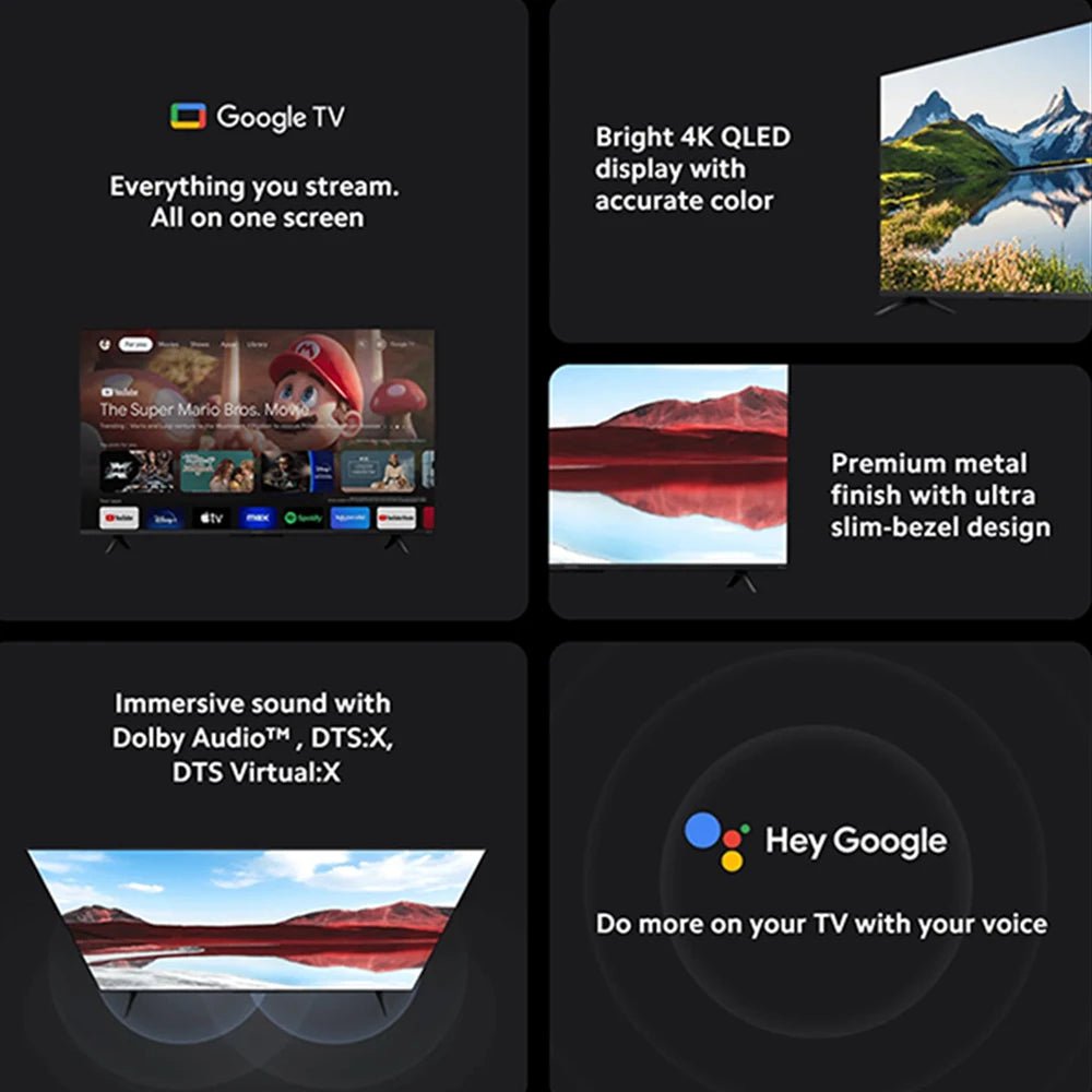 Xiaomi TV A Pro 43 2025 : QLED 4K, métal haut de gamme, ultra - fin - Zone shopping